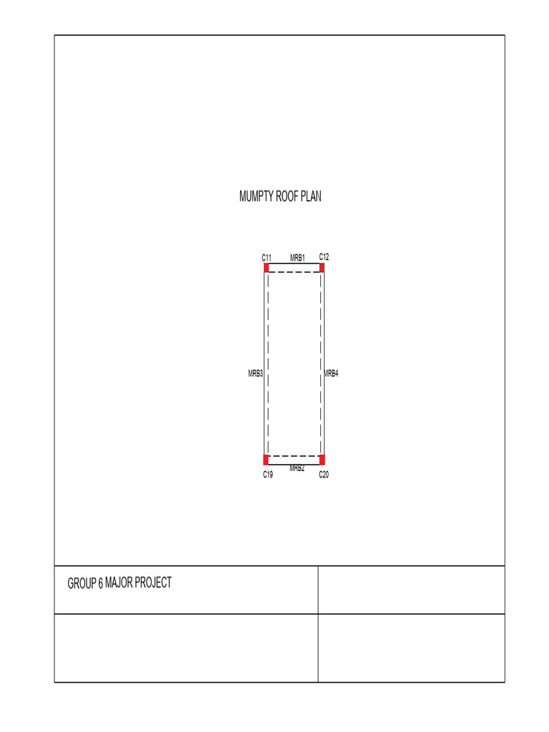 MUMPTY ROOF PLAN Overview | PDF