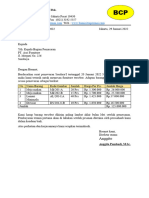 Praktek 3 BCP - Surat Niaga