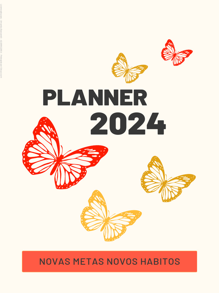 Planner de Metas 2024 para Download | PDF