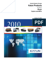 Katun Copier Catalog Ricoh 2010