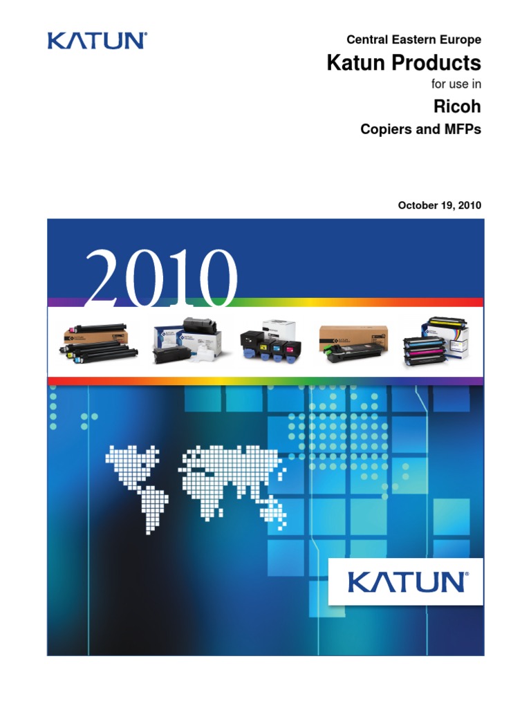 Katun Copier Catalog Ricoh 2010 | PDF | Office Work | Business