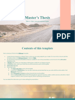 Master's Thesis _ by Slidesgo