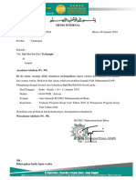 Undangan Evaluasi Proker 2023 & Pemaparan Program Kerja Unit Tahun 2024