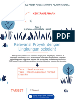 MODUL PROJEK (Fase B) - Kewirausahaan