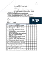 PRE & POST Tes Motivasi