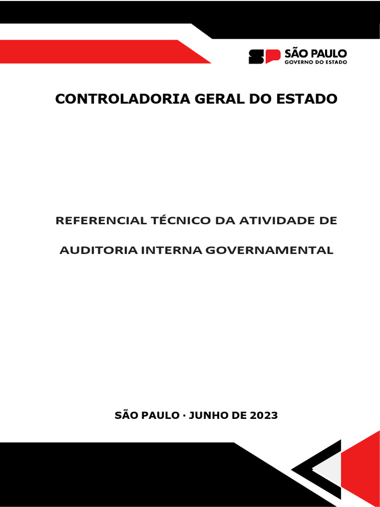 Referencial de Auditoria Interna 2023 | PDF | Auditoria interna ...