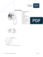 GROHE Specification Sheet 29042000