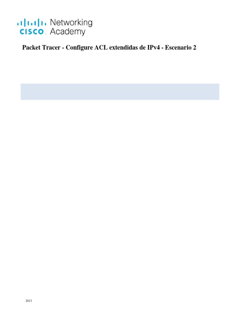 5 4 13 packet tracer configure extended ipv4 acls scenario 2 ilm