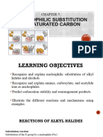 New CHY3201 Chapter 7 Nucleophilic Substitution On Saturated Carbons