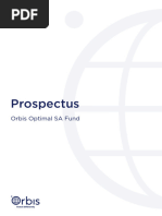 Prospectus - Optimal SA Fund