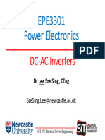 EPE3301 Power Electronics - 4. DC-AC Inverters