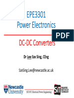 EPE3301 Power Electronics - 3. DC-DC Converters