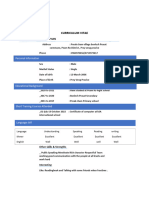 Curriculum Vitae: Phanet Phan