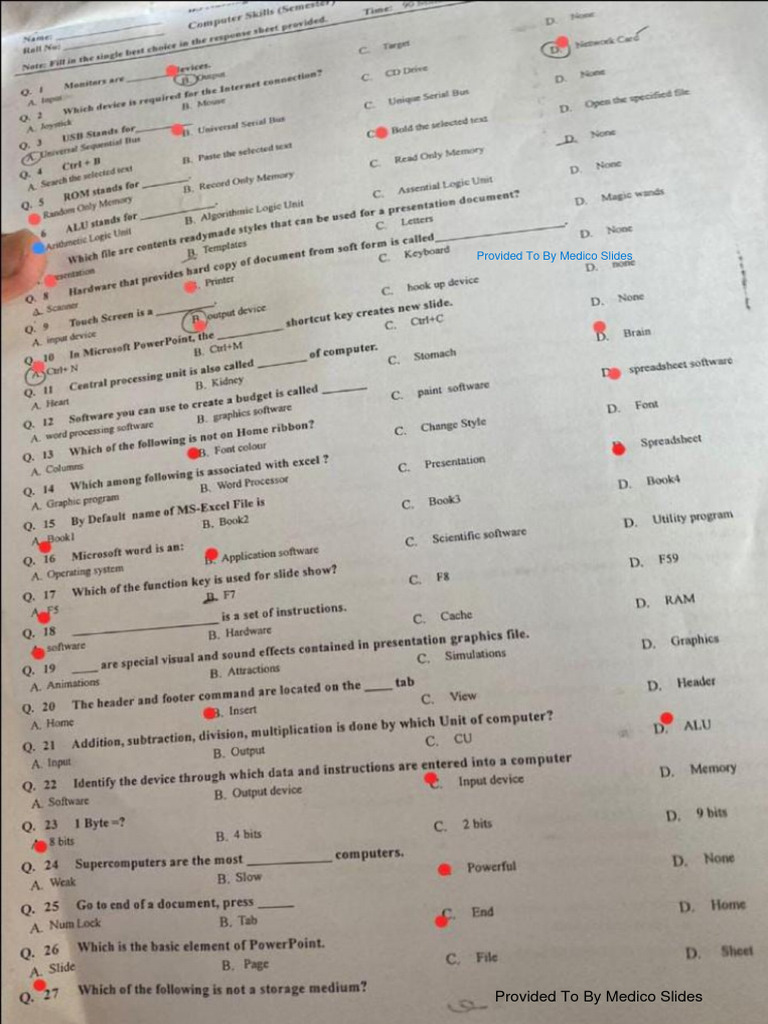 Computer 2021 Kmu Paper by Husain.Z PDF
