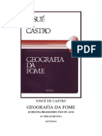 Geografia Da Fome - Introdução e Prefácio