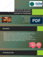 Elaboración y Comercialización de Snacks de Frutos Secos - Proyecto Integrador PDF