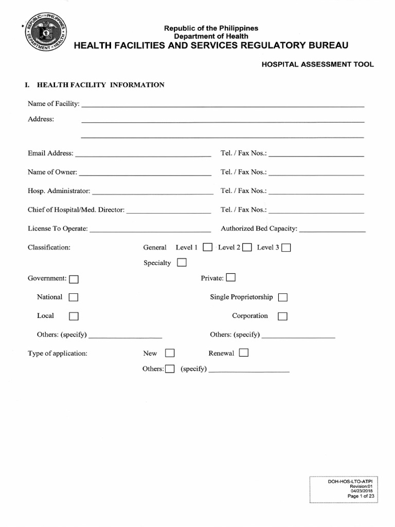 Part 1 Hospital Medical Services | PDF