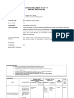 Ent 111 Pricing and Costing Syllaus