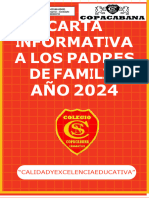 Carta Informativa A Los PP - Ff. 2024