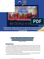 Proposal Duta Muslim Dan Muslimah FSH Uin RF (1) (1) (1) (1) - 1