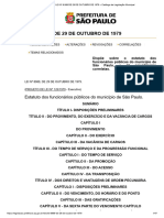 LEI #8.989 DE 29 DE OUTUBRO DE 1979 Catálogo de Legislação Municipal