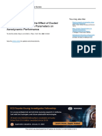 Numerical Analysis of The Effect of Ducted Propeller Configuration Parameters On Aerodynamic Performance