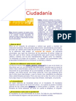 Ética y Ciudadanía