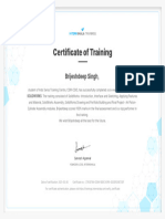 2018-046 Brijeshdeep Singh SOLIDWORKS Training - Certificate of Completion