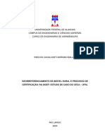 Georreferenciamento de Imóvel Rural e Processo de Certificação Via SIGEF Estudo de Caso Do CECA - UFAL