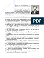 Citations Abraham Lincoln