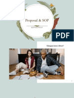 Proposal & SOP