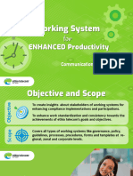 Working Systems For Enhanced Productivity