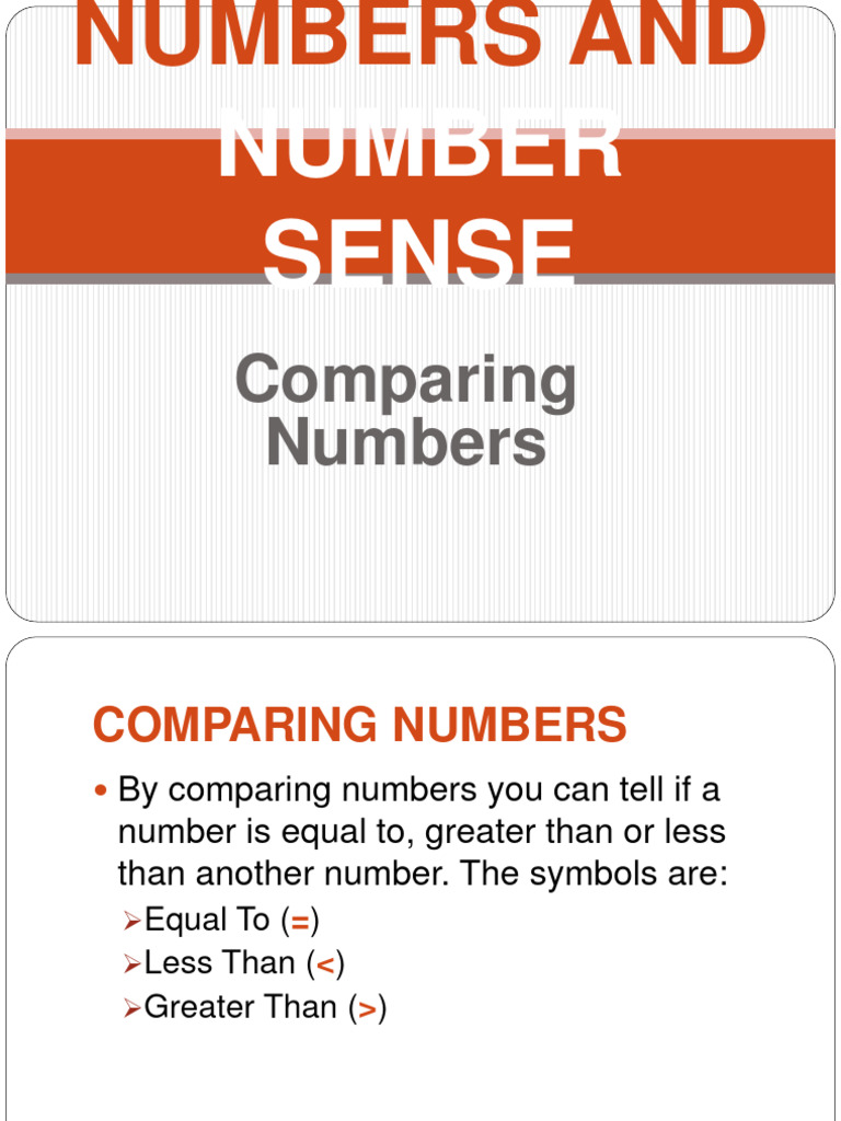 Comparingnumbers 151017002024 Lva1 App6891 | PDF | Career & Growth