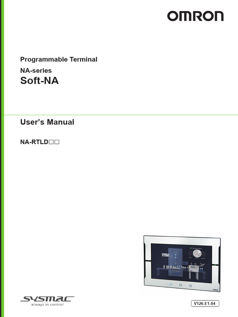 v126 Programmable Terminal Soft-Na Users Manual en | PDF ...