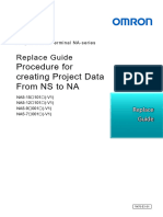 v470 Procedure For Creating Project Data From Ns To Na Technical Manual en