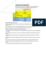 Latihan Soal Trial Balance & Worksheet