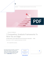 7 Types of Competitor Analysis Frameworks - Similarweb