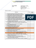 Machote de Rubrica para Calificar Proyecto