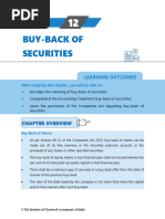 Buy Back of Share