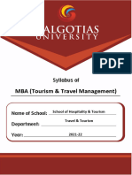 BBA&MBATourism&Travel Management