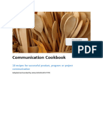 Communication Cookbook