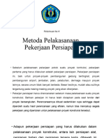 Materi 5 - Metoda Pekerjaan Persiapan