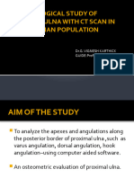 Morphological Study of Proximal Ulna With CT Scan - 1