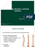 Curs 6 Patologia Discala Lombara