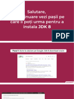 1 Pasi Instalare JDK 8