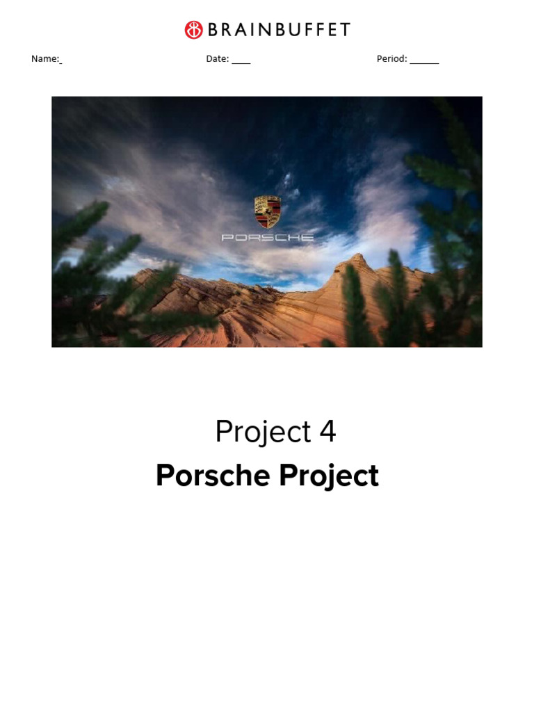 Porsche Project Premiere Pro Guide | PDF | Screenshot | Software