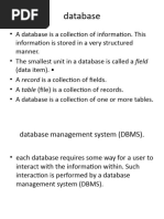 Database