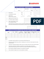 Lta Declaration Form