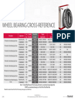Wheel Bearing Cross Reference 002
