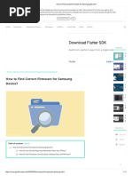 How To Find Correct Firmware For Samsung Device